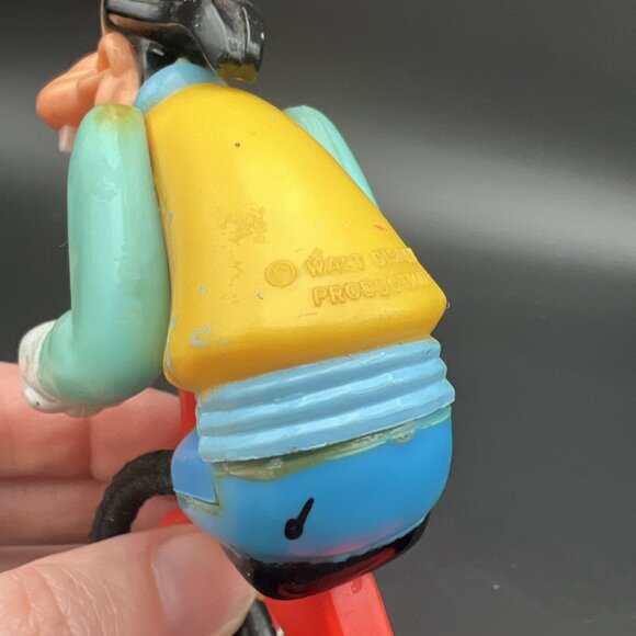 Vintage 1977 Walt Disney Productions Goofy on Tricycle that Pedals Toy Figure 5" - Picture 10 of 16